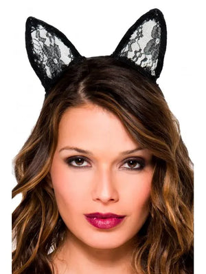 Oreilles de chatte en dentelle