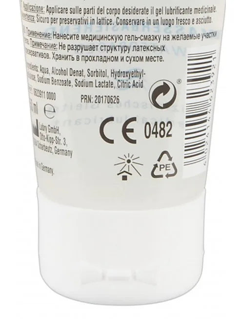 Lubrifiant à base d'eau végétalien 50ml