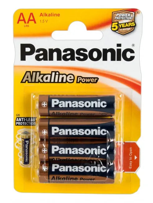 Boîte de 4 piles LR6 (AA)