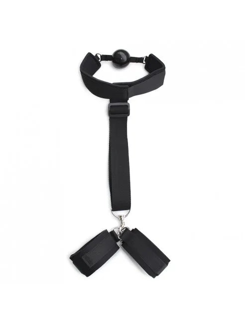 Sangle menottes et bâillon Dreamy Fetish - 252400109