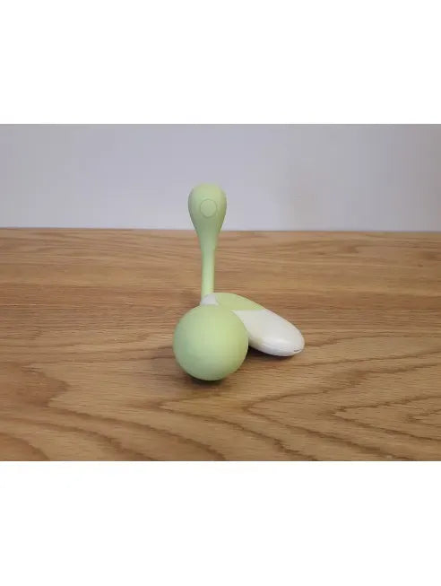 Bale de Geisha vibrante verte avec télécommande - TOD-074GRN