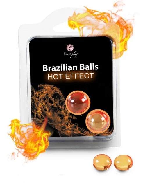 Boules de massage Brésiliennes effet chaleur