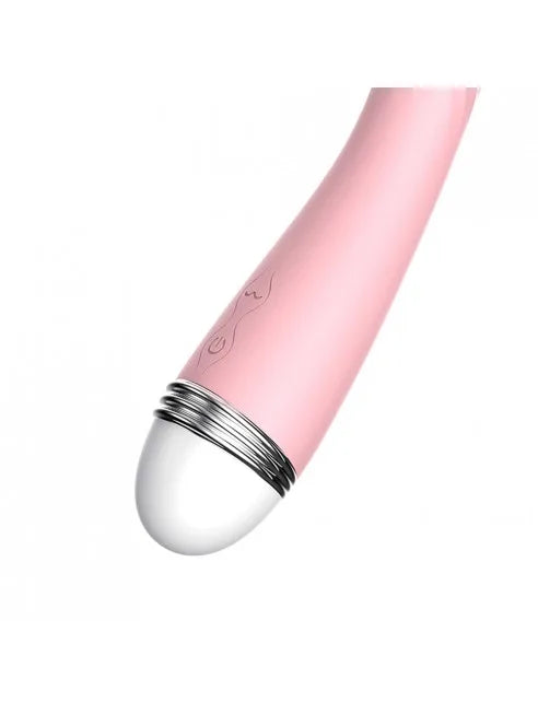 Vibromasseur rose vintage 10 vitesse USB - BOZ074BPNK