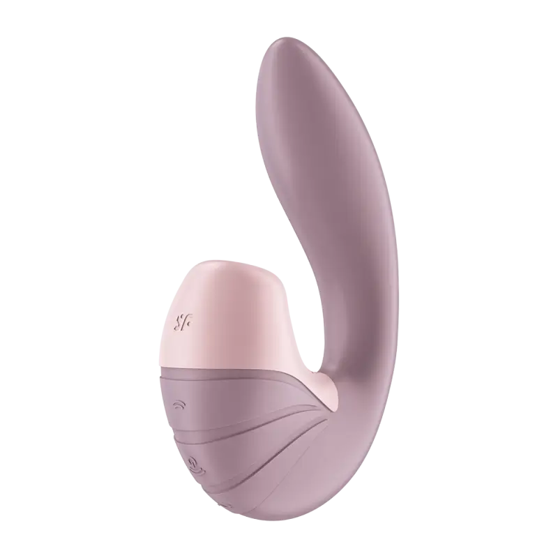 Vibromasseur Satisfyer Supernova en rose, offrant double stimulation avec ondes d'air et vibrations intenses pour un plaisir sur-mesure.