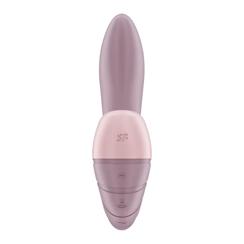 Vibromasseur rose Satisfyer Supernova, conçu pour une double stimulation avec silicone doux et respectueux du corps.