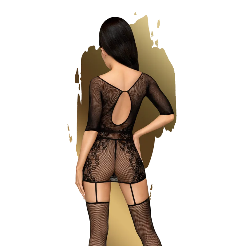 Bodystocking fantaisie noir High stakes