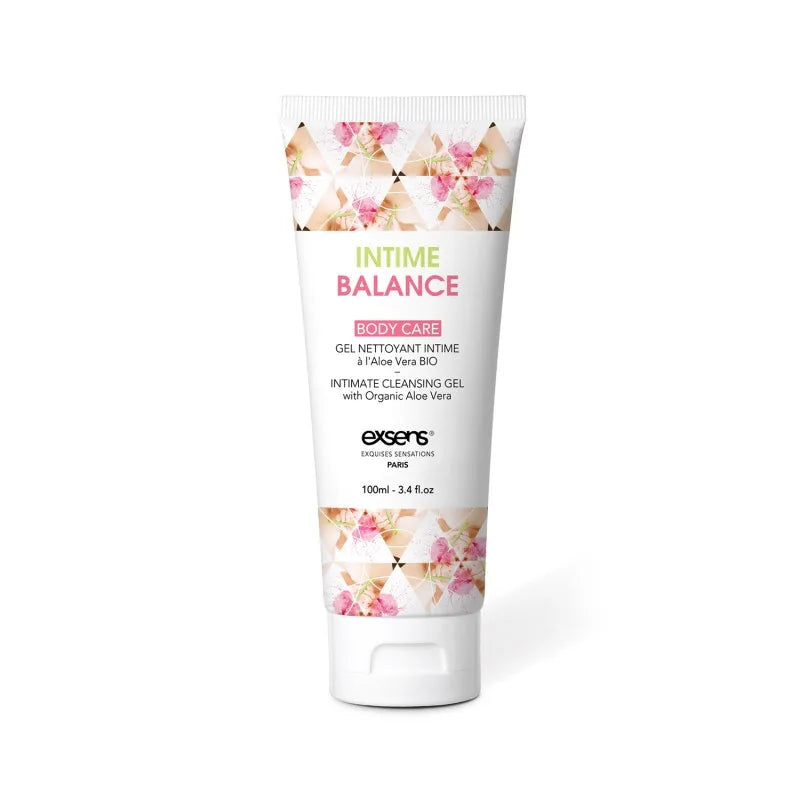 Gel nettoyant intime à l'aloe vera organique 100ml Intime Balance