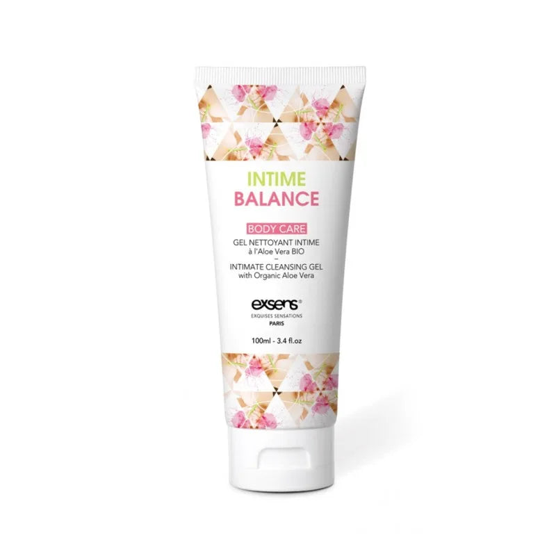 Gel nettoyant intime à l'aloe vera organique 100ml Intime Balance