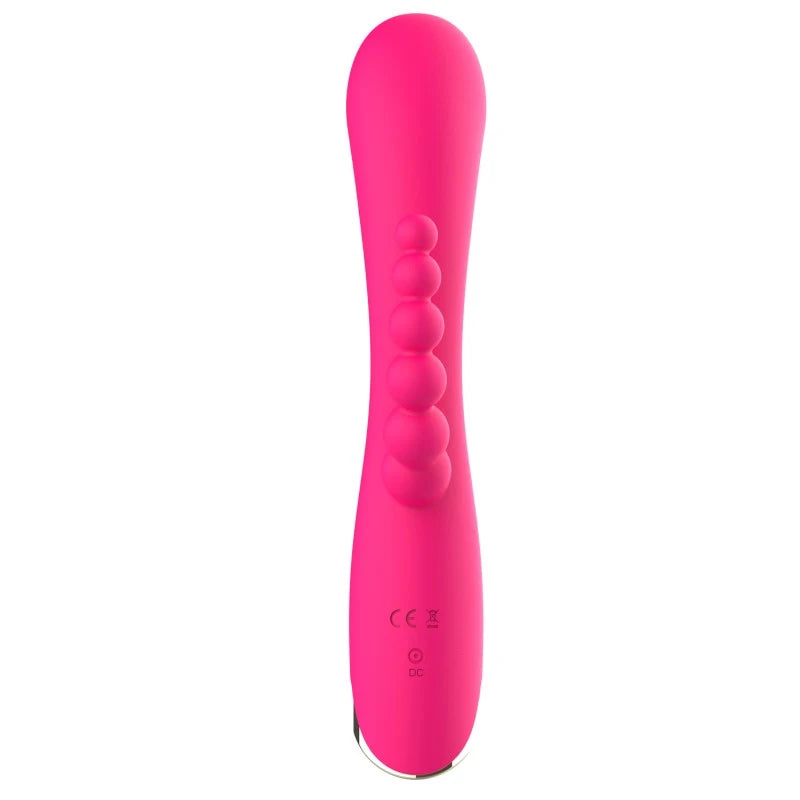 Vibromasseur triple stimulation très puissant rose USB