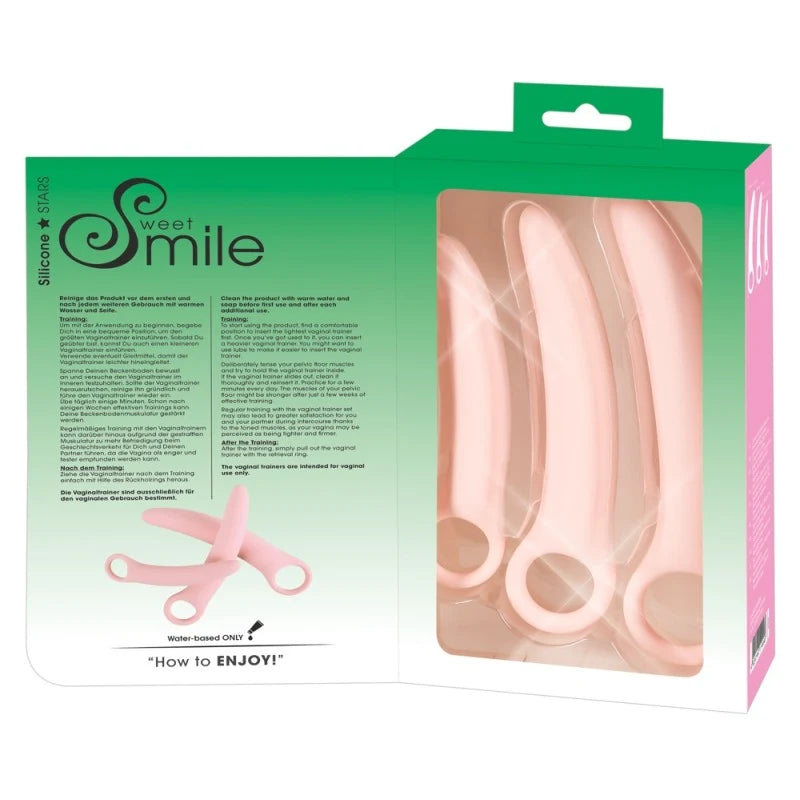 Kit d'entrainement pour l'auto-traitement en douceur du vaginisme
