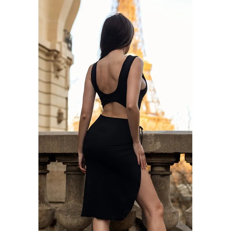 Robe noire Anastasia