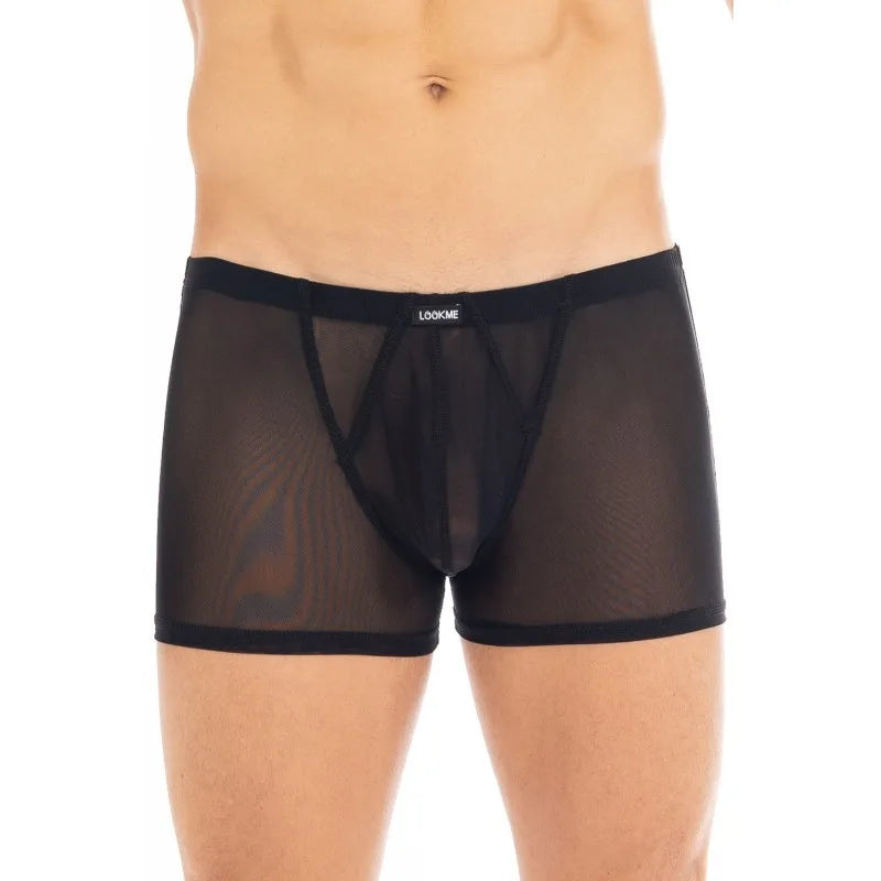 Boxer résille noir malibu