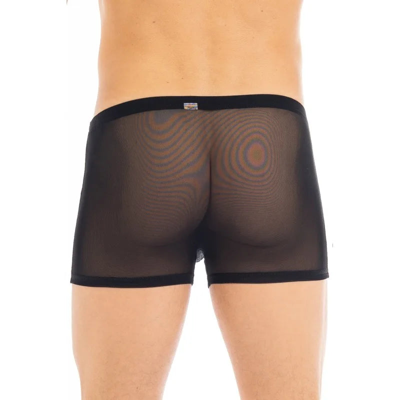 Boxer résille noir malibu