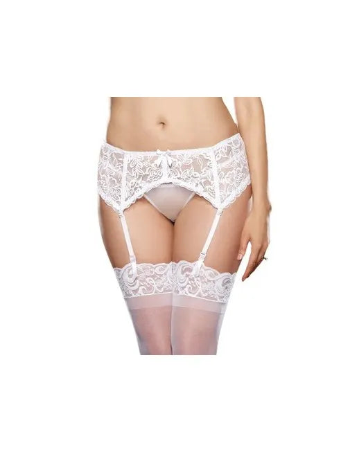 Porte jarretelles grande taille dentelle 3 couleurs disponibles