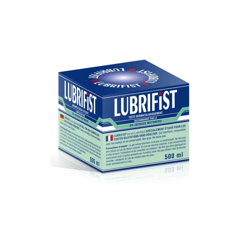 Lubrifiant à base d'eau renforcé spécial fist Lubrifist 500ml