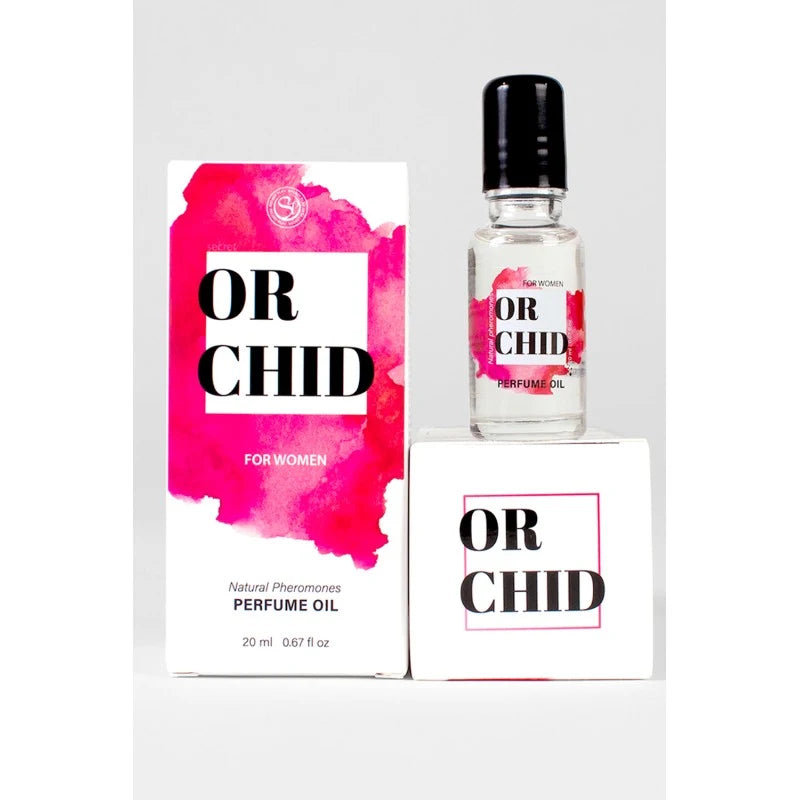 Huile parfumée Roll-on aux phéromones Orchid pour femme
