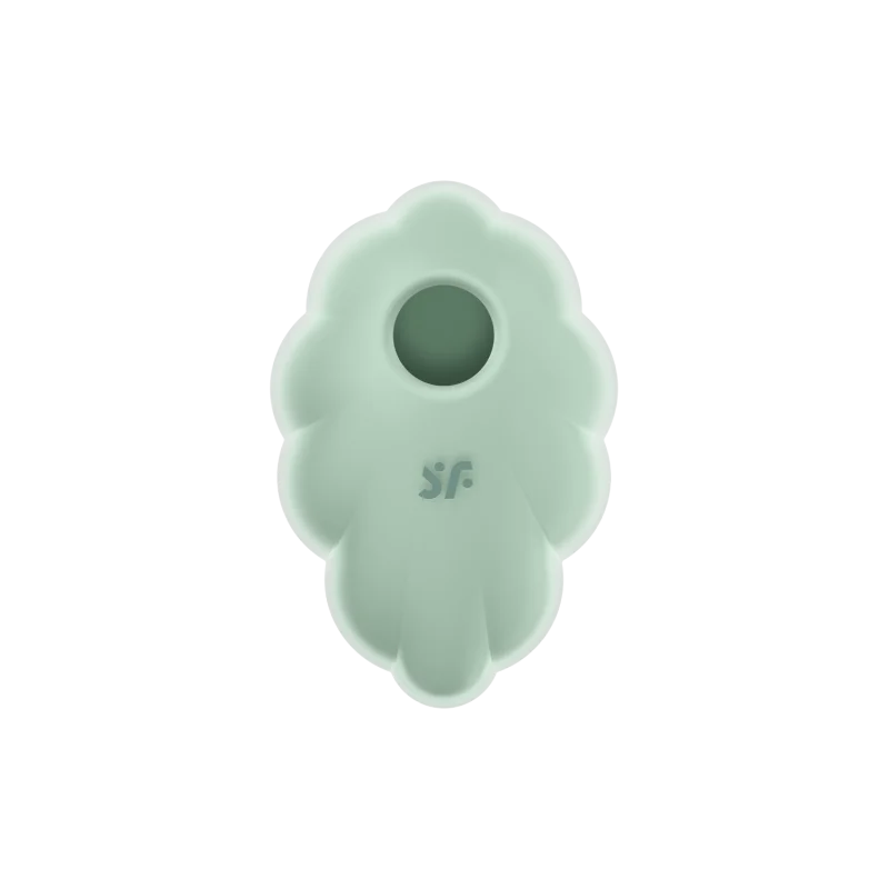 Stimulateur clitoridien par onde de pression sans contact et par vibration USB vert menthe, Cloud Dancer Satisfyer