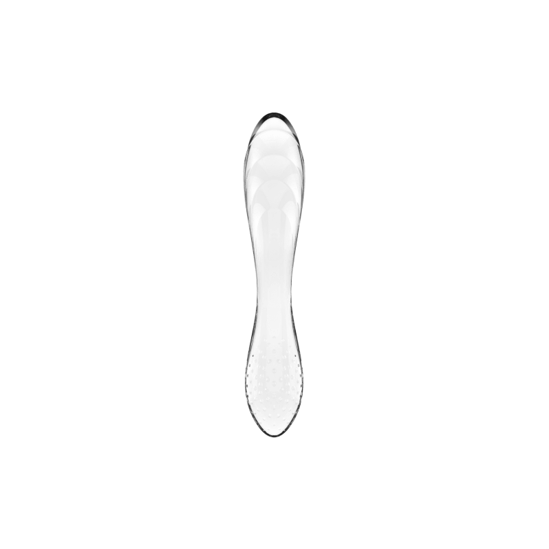 Gode en verre transparent haute qualité Dazzling Crystal 1 Satisfyer