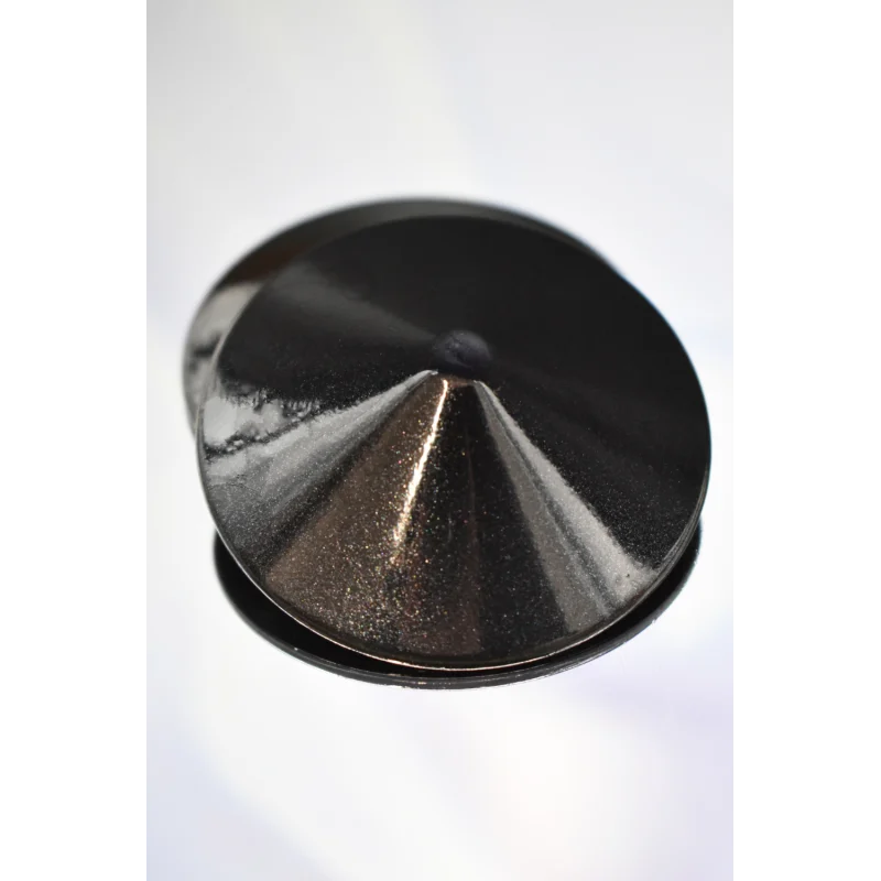 Nipple Métal noir Cache tétons cône