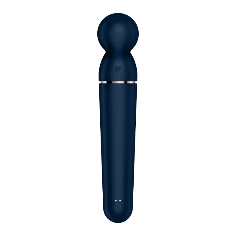 Vibromasseur wand bleu USB 60 vibrations Planet Wand-er Satisfyer