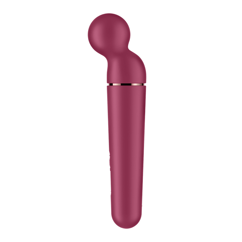 Vibromasseur wand rouge USB 60 vibrations Planet Wand-er Satisfyer