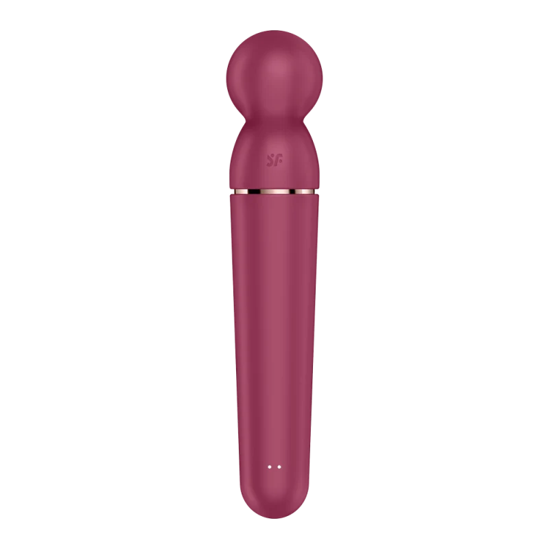 Vibromasseur wand rouge USB 60 vibrations Planet Wand-er Satisfyer
