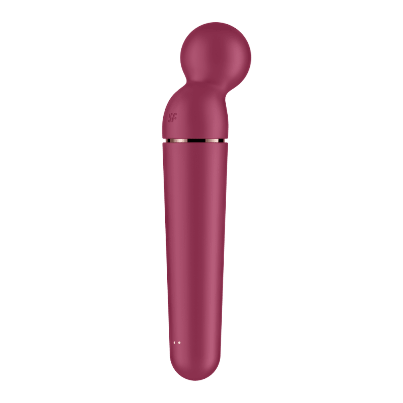 Vibromasseur wand rouge USB 60 vibrations Planet Wand-er Satisfyer