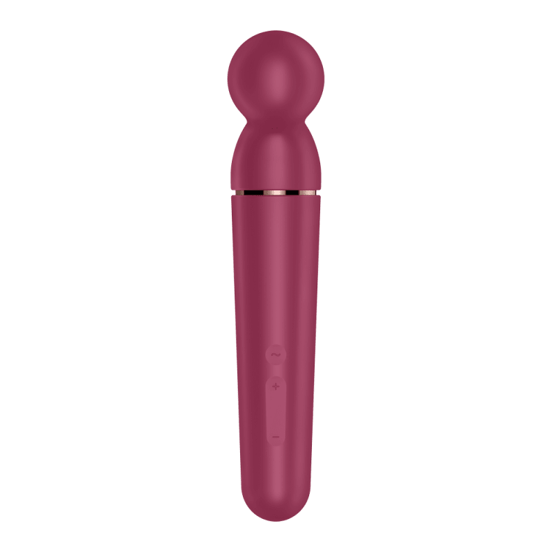 Vibromasseur wand rouge USB 60 vibrations Planet Wand-er Satisfyer