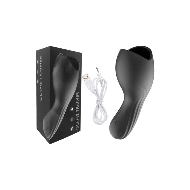 Masturbateur noir USB, 10 modes de vibration