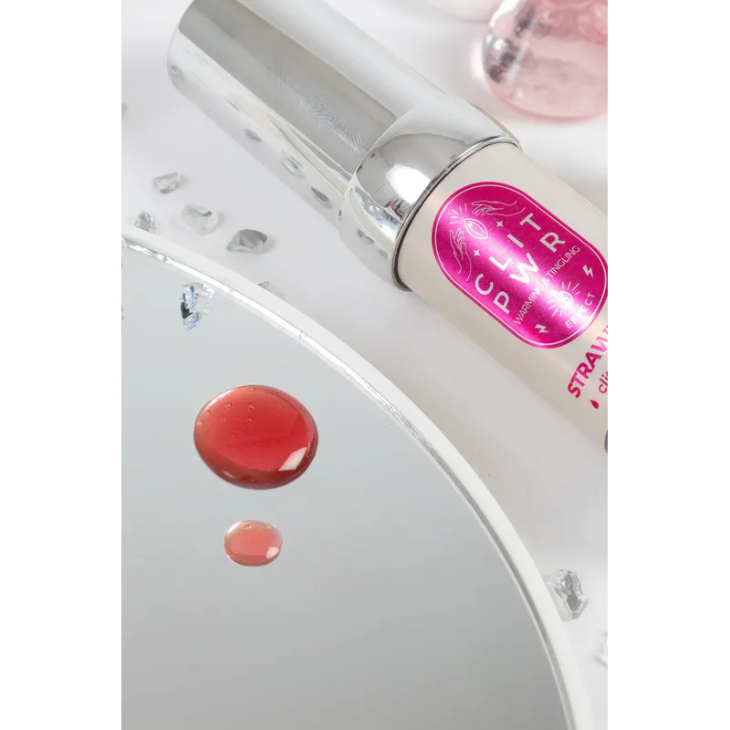 Baume stimulant chauffant pour clitoris Fraise 15ml