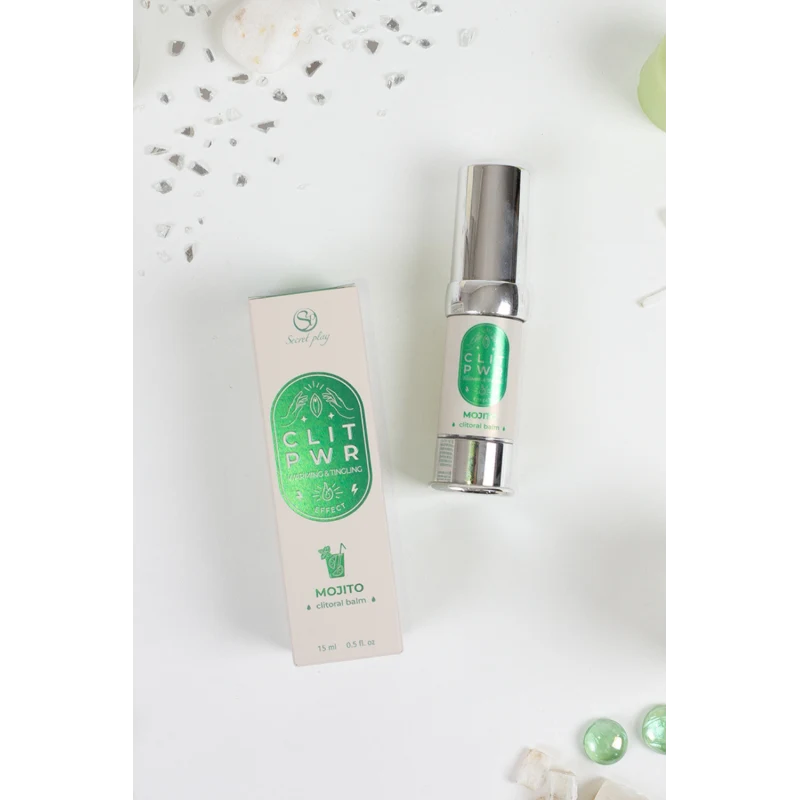Baume stimulant chauffant pour clitoris Mojito 15ml