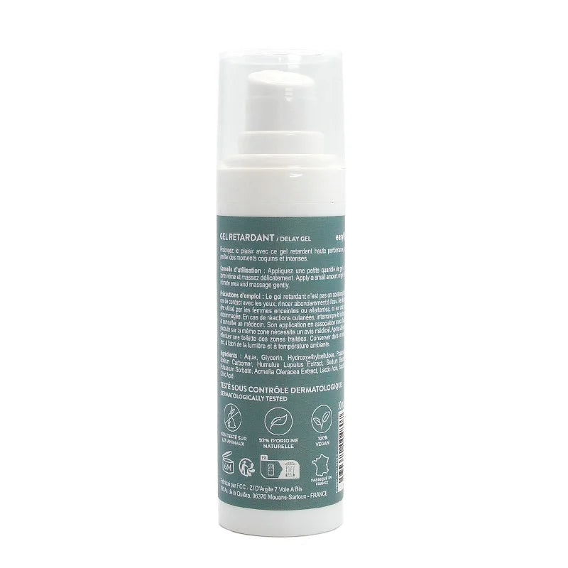 Gel retardant 30ml fabriqué en France