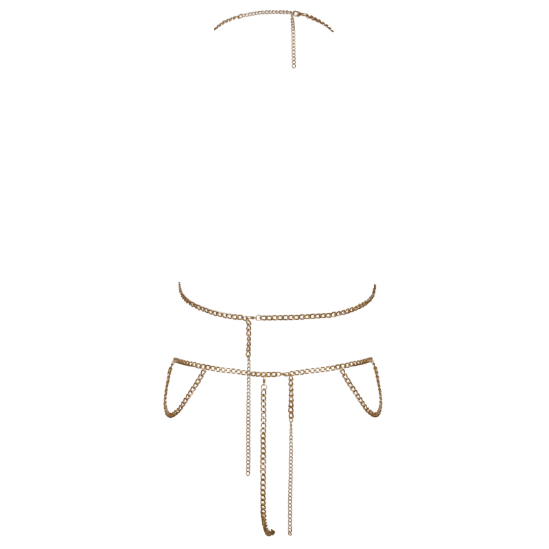 2 Chaines de corps dorées