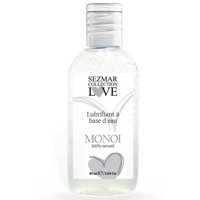 Lubrifiant à base d'eau 100% naturel Monoï 90 ml