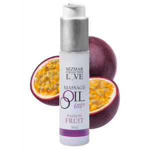 Huile de massage comestible Fruit de la passion 50ml