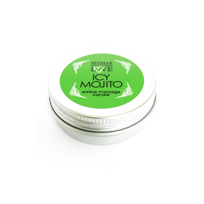 Mini Bougie de massage mojito 30ml 100% naturelle