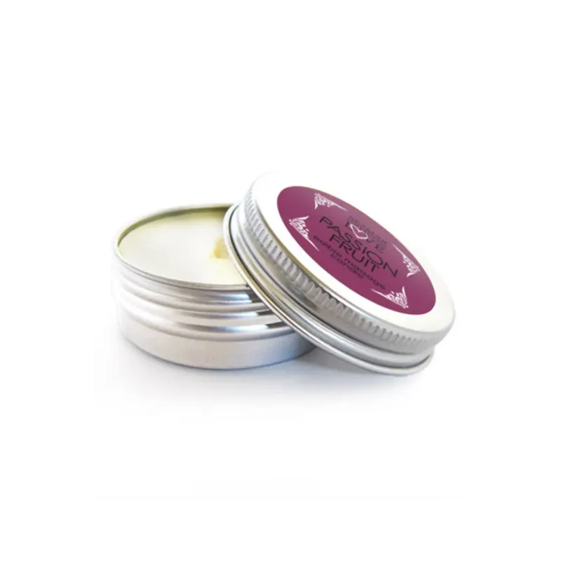 Mini Bougie de massage fruit de la passion 30ml 100% naturelle