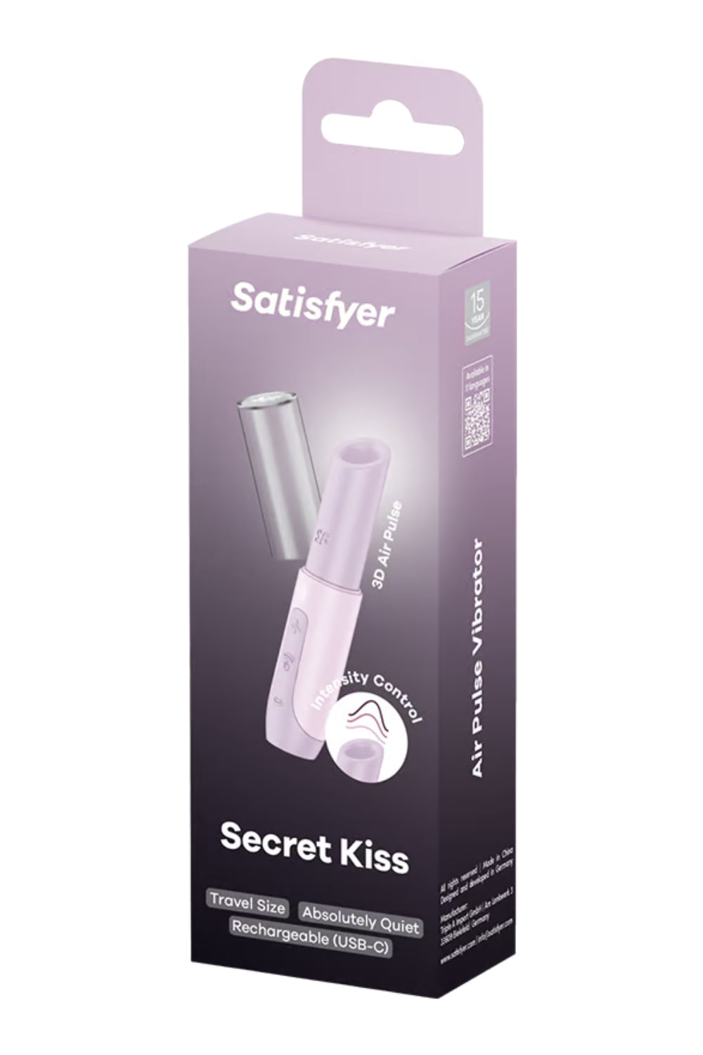 Stimulateur clitoridien de voyage Secret Kiss Satisfyer