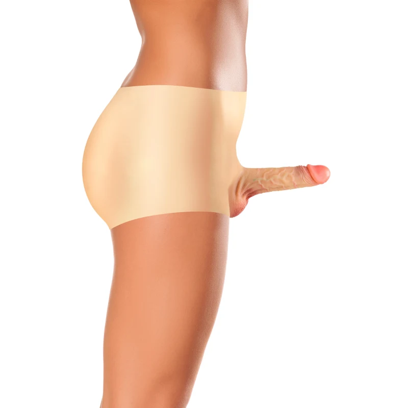 Culotte gode plein en silicone réaliste