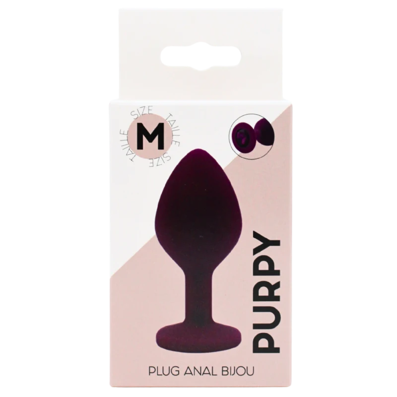 Plug bijou violet Medium PURPY