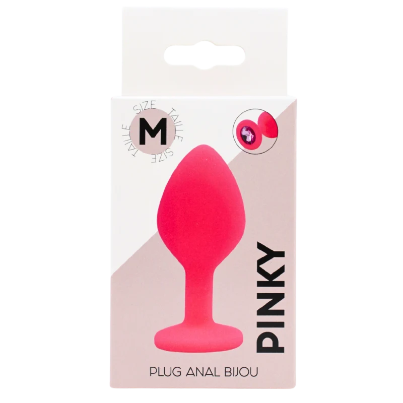 Plug bijou rose Medium PINKY