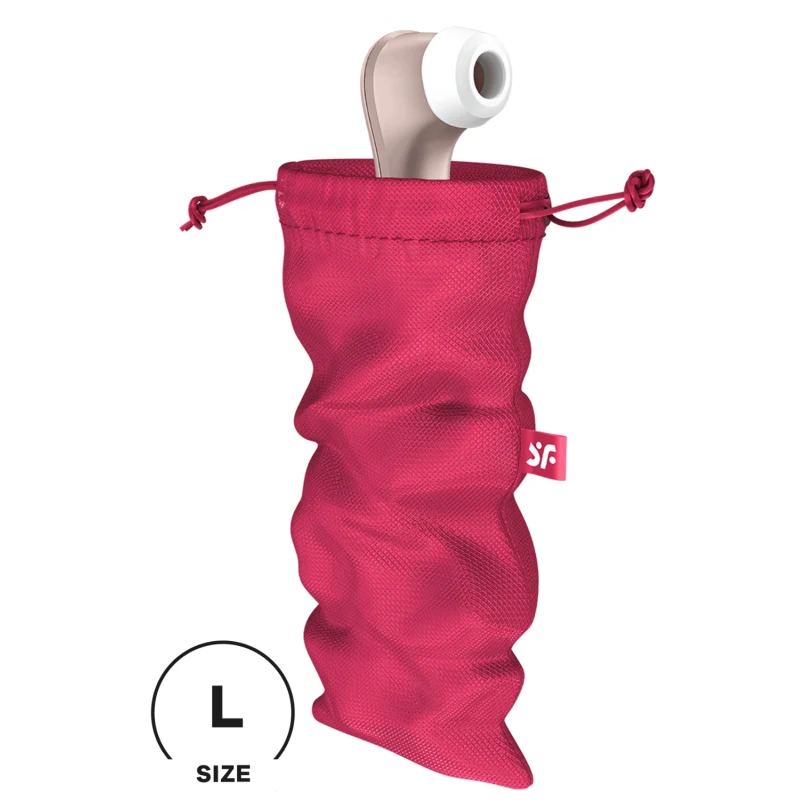 Sac de rangement sextoys rose taille L Treasure Bag Satisfyer
