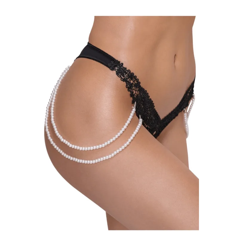 String dentelle &amp; perles amovibles - Cottelli