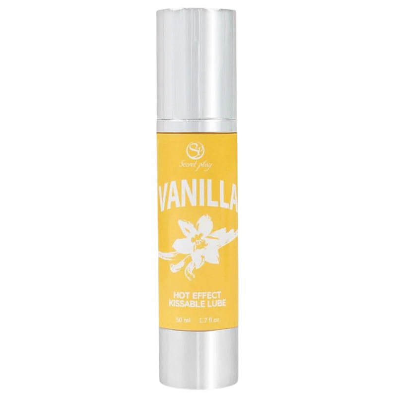 2 en 1 Lubrifiant et huile de massage vanille chauffant
