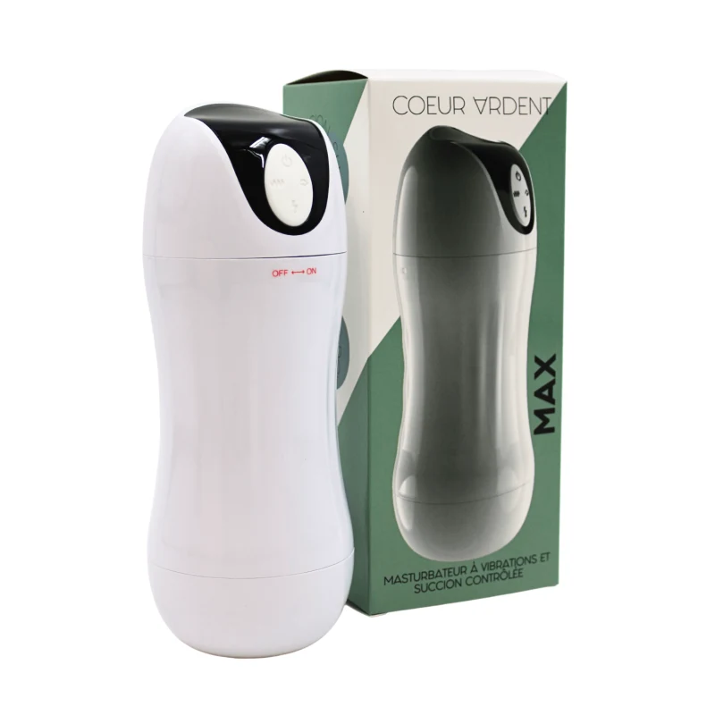 MAX – Masturbateur à Vibrations &amp; Succion Contrôlée USB