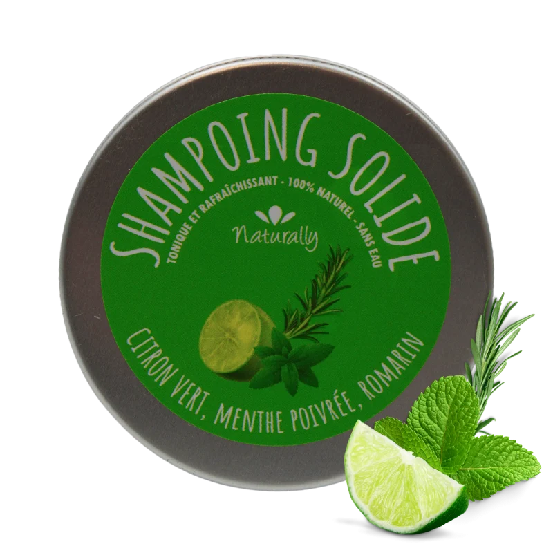 Shampoing solide - Frais et tonique 58gr