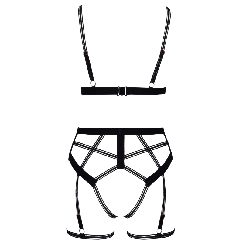 ensemble-lingerie-harnais-ouvert-cottelli-soutien-gorge-string-avec-sangles