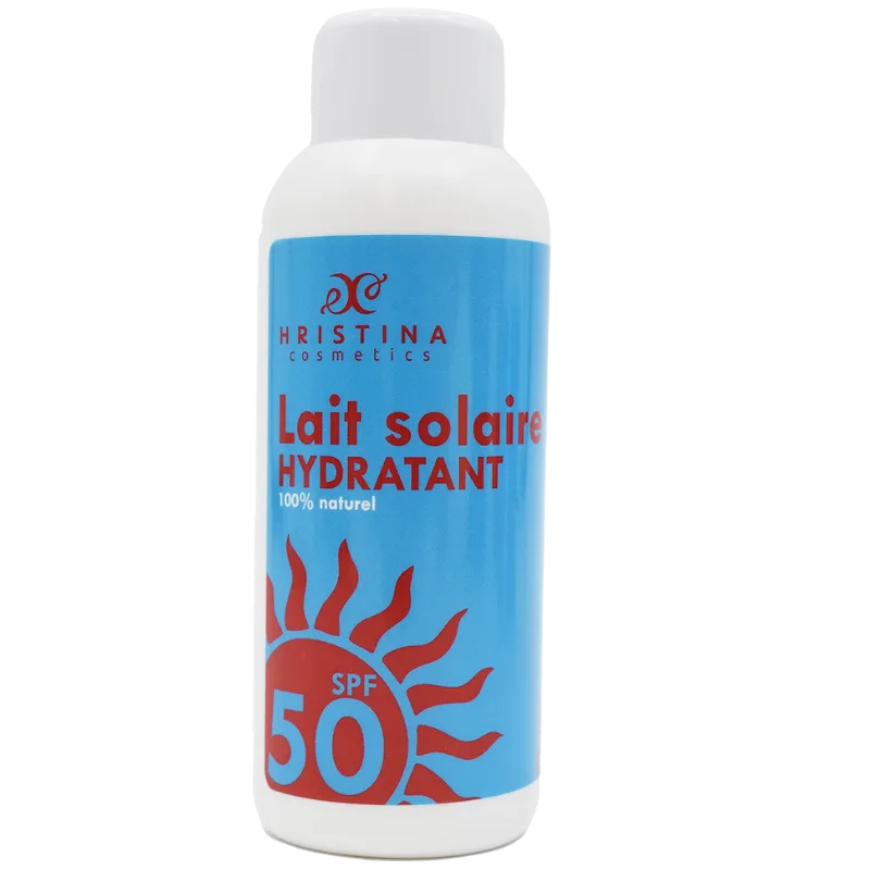 Lait solaire hydratant et protecteur SPF50 - 150ml 100% naturel