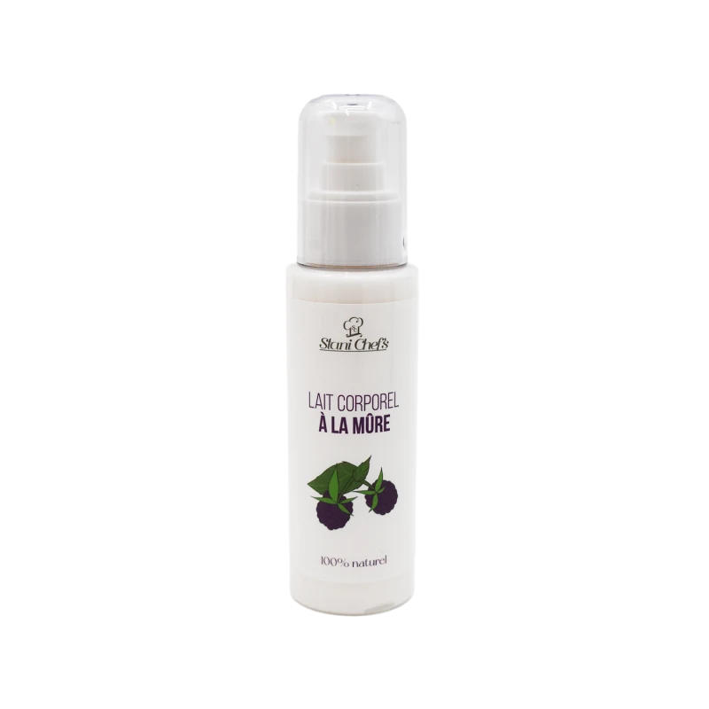 Lait corps hydratant à la mûre - 100ml 100% naturel