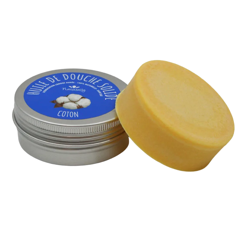 Huile de douche solide - Coton 65gr